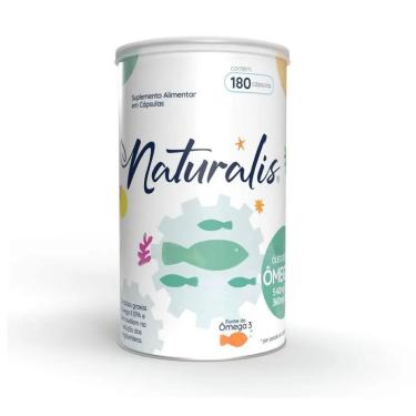 Imagem de Óleo de Peixe Ômega 3 - 180 Cápsulas - Naturalis-Masculino