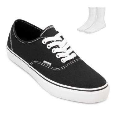 Imagem de Tenis Rainha Mont Car V, Preto/Branco, 44