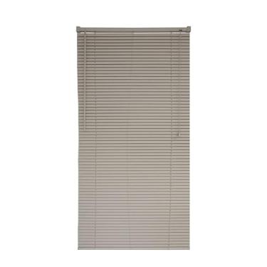 Imagem de Persiana Horizontal PVC Cafe 120 (L) x 160 (A) Cortina Completa C/Kit de instalação 1,20 x 1,60