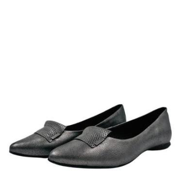 Imagem de Sapatilha Bottero Bico Fino Metalizada Feminina-Feminino