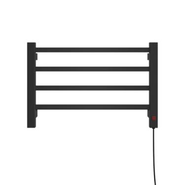 Imagem de Toalheiro Casuli Aço Carbono Pequeno Lado direito 220 Preto