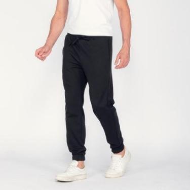 Imagem de Calça Moletom Masculina Fleece Confortavel Cintura Elastico-Masculino