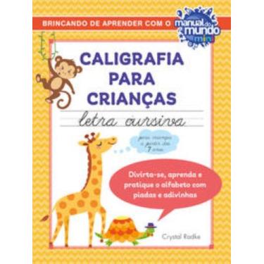 Imagem de Livro - Caligrafia para crianças: letra cursiva - Sextante