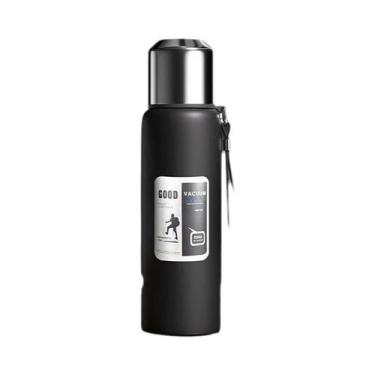 Imagem de Garrafa Térmica De Aço Inoxidável De Grande Capacidade 600-2000ML, Can