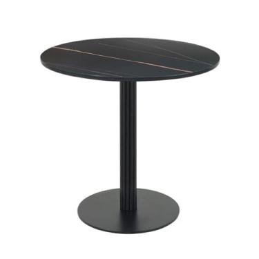 Imagem de Mesa central moderna e simples para sala de estar, sofá, mesa de centro redonda, quarto, varanda, escritório, mesa de centro