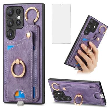 Imagem de Asuwish Compatível com S25 Ultra Phone Case FGDSK US Roxo