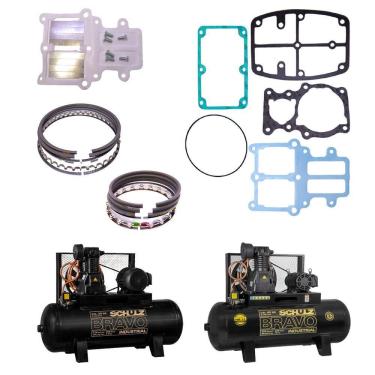 Imagem de Kit Reparo Schulz Csl 30 40 Br Bravo Cwl 30 40 Antigo Com 2 Placas