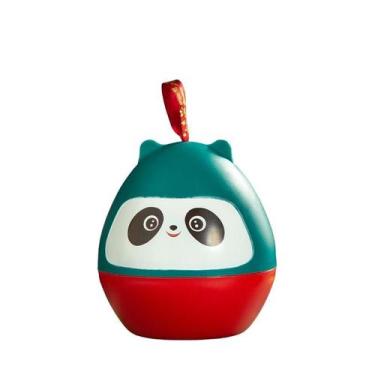 Imagem de Caixa de presente de Natal em forma de panda de 12x9 cm, material de P