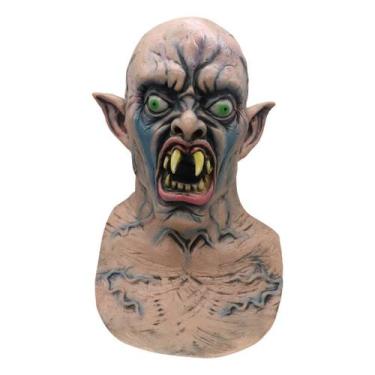 Imagem de Máscara de monstro de terror de látex para fantasia de carnaval de Hal