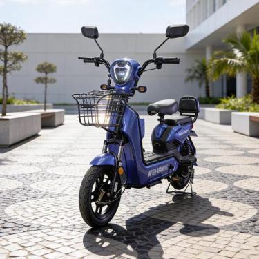 Imagem de Bicicleta Elétrica Basket Bike WX 03 Scooter WeHawk 500W Bateria 48V 1