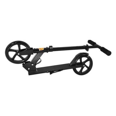 Imagem de Patinete Teen Preto Suporta ate 80kg - DM Toys - COMERCIAL DM BRASIL