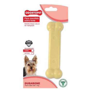 Imagem de Brinquedo para Cachorro Durabone Odontopet Bege