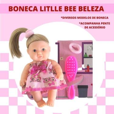 Imagem de Boneca Beleza Bebê Little bee baby reborn bonequinha brinquedo menina 