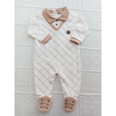 Imagem de Macacão bebê - Anjos baby, Bege, M