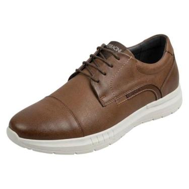 Imagem de Sapatênis Masculino Social Elegante Macio Cordoba Ferracini, Caramelo,