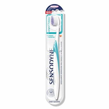 Imagem de Sensodyne Escova de Dente Extra Macia, Limpeza Profunda, para Dentes Sensíveis, Limpeza Interdental