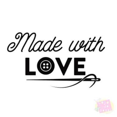 Imagem de Carimbo AF - Made with Love - Arte Fácil