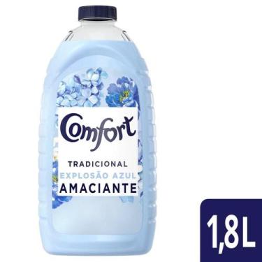Imagem de Amaciante Diluído Comfort Tradicional Explosão Azul 1,8L