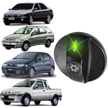 Imagem de Botão Ar Led Verde Palio Siena Strada Weekend Bravo 00/07