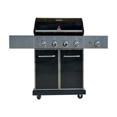 Imagem de Churrasqueira Carrinho Americana Chaleur Brasil Devon Black 4 queimadores