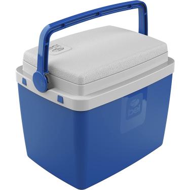 Imagem de Caixa Termica Pequena Cooler 6 Litros Azul Com Alça Bel