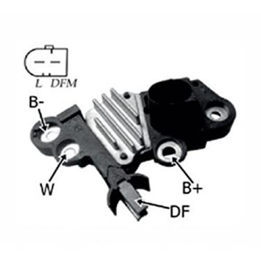 Imagem de Regulador Voltagem Alternador GOL SAVEIRO GOLF FOX - IK5026