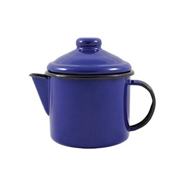 Imagem de Bule para chá 10 Esmaltado Azul 600 ml - Ewel