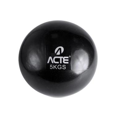 Imagem de Bola Tonificadora T175 - Preto com 5Kg - Acte Sports