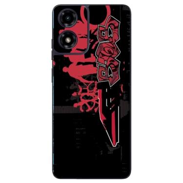 Imagem de Capa Adesivo Skin055 Verso Para Motorola Moto G04