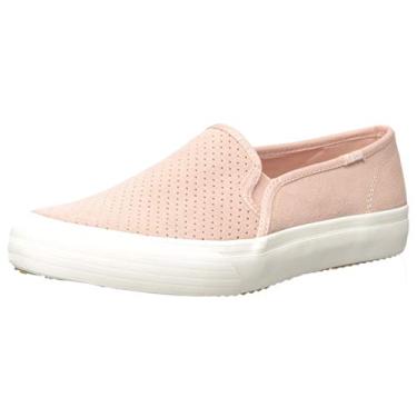Imagem de Keds Tênis feminino de camurça Double Decker Perf, Lt Mauve, 5.5