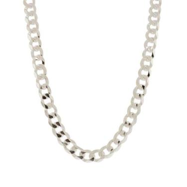 Imagem de Cordão Rommanel Elo Groumet Prata 925 830095, 60, Prata