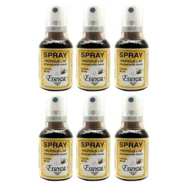 Imagem de Kit 6 Aromatizante Spray Bucal Própolis L-20 30Ml - Essenza