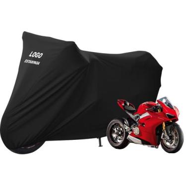 Imagem de Capa Para Moto Ducati Desmosedici De Tecido Lycra - Mz, Preta