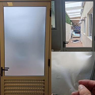 Imagem de Adesivo Para Vidro Box Banheiro Jateado Cristal 1,00m x 75cm