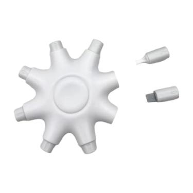 Imagem de NonMiFyR Kit de Limpeza de Telefone, Limpeza de Porta de Carregamento de Teclado de Telefone, Conserto de Conexões Ruins E Não Confiáveis, Reparo de Conectores, Branco