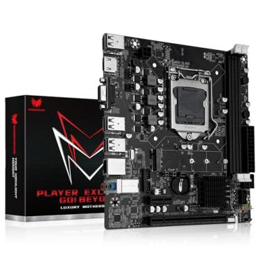 Imagem de SHANGZHAOYUAN Placa-mãe LGA 1155 H61C Gaming Motherboard para Intel 2ª/3ª geração i3, i5, i7/Xeon E3 V2/Pentium Series CPUs, DDR3, NVME/NGFF M.2, PCIe X16, LAN 100M, VGA, compatível com HDMI