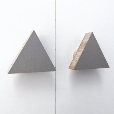 Imagem de 4 Puxadores Triângulo Infantil Gaveta Cômoda Móveis Armário - Souvenir