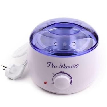 Imagem de Termocera Aquecedor De Cera Quente Depilaçao Em Casa Panela Eletrica Temperatura Ajustavel 220V