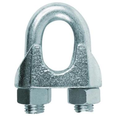 Imagem de Clips Grampo Para Cabo de Aço Vonder 1/8 20 Unidades