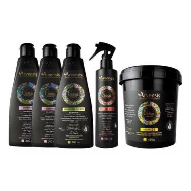 Imagem de Kit Arvensis Cacho 2 Shampoo Ativador Day After Mascara