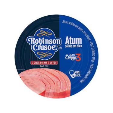 Imagem de Atum Sólido em Óleo Robinson Crusoe 120g