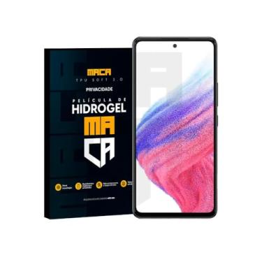 Imagem de Película de Hidrogel Galaxy A53 Privacy Frontal Anti Espião MACA