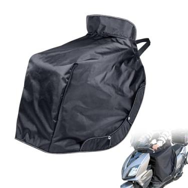 Imagem de Capa de perna de scooter de inverno atualizada à prova d'água, protetor de perna universal para scooter, aquecedor de pernas, à prova de vento, cobertura de chuva para scooter, carros elétricos e