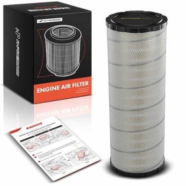 Imagem de A-Premium Filtro de ar do motor compatível com Mack Anthem 2019-2025, CH 1989-2003, CL 1991-2003, CX 2000-2005, CXN 2004, CXU 2014-2016, GU4 2012-2017, GU5 2012-2012-2017. 016, LRR 600 2016-2019, LR