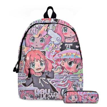 Imagem de Conjunto de mochilas Spys Familys Anyas Forgers Cartoon Kids School