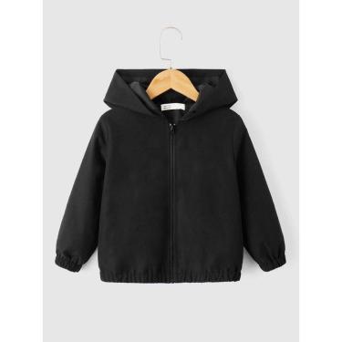 Imagem de Jaqueta Infantil Corta Vento Blusa Agasalho Com Capuz Conforto e Proteção-Unissex