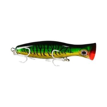 Imagem de Isca Artificial Popper Topwater Wobbler De 13cm 43g Para Pesca Em Água