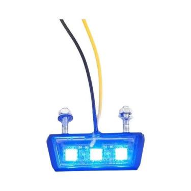 Imagem de Luz De Placa De Licença LED À Prova d'Água 12V Para Motocicleta, Luz T