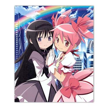 Imagem de Pôster Puellas Magi Madoka Magicas Anime Art 30x40cm em papel