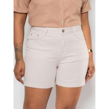 Imagem de Bermuda Casual em Sarja Feminina - 50679-Feminino